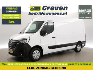 Renault Master T35 2.3 dCi L2H2 150PK Marge Airco Cruise Camera 3 Persoons LED Navi PDC Trekhaak