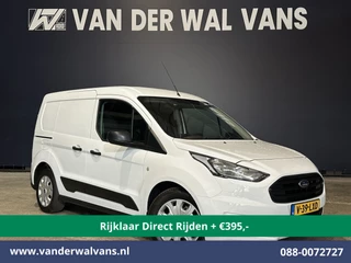 Ford Transit Connect 1.5 EcoBlue 101pk L1H1 Euro6 *Rijklaar Direct Rijden* Airco | 3-Zits | Camera | Android Auto | Verwarmde voorruit | Stoelverwarming Parkeersensoren, Zijdeur