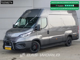Iveco Daily 35S21 3.0L Black Edition Automaat 210PK L2H2 2025-Model 3,5t Trekvermogen ACC LED CarPlay Camera Parkeersensoren Euro6 L2 12m3 Airco
