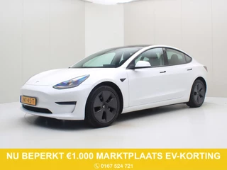 Tesla Model 3 Long-Range AWD 351pk 75 kWh 93% SoH [ TREKHAAK+FACELIFT+WARMTEPOMP+AUTOPILOT+620KM WLTP+PREMIUM AUDIO ]