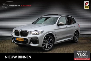 BMW X3 M40i xDrive High Executive // Pano | Harman Kardon | Trekhaak | Elek. stoelen + Memory | 360 camera | HUD | Leder
