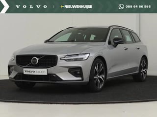 Volvo V60 2.0 B3 Plus Dark | 18" licht metalen velgen | bestuurders stoel met memory stand. parkeersensoren vóór en achter | camera | Google auto | Full LED | verwarmde voorstoelen en stuurwiel | Trekhaak |