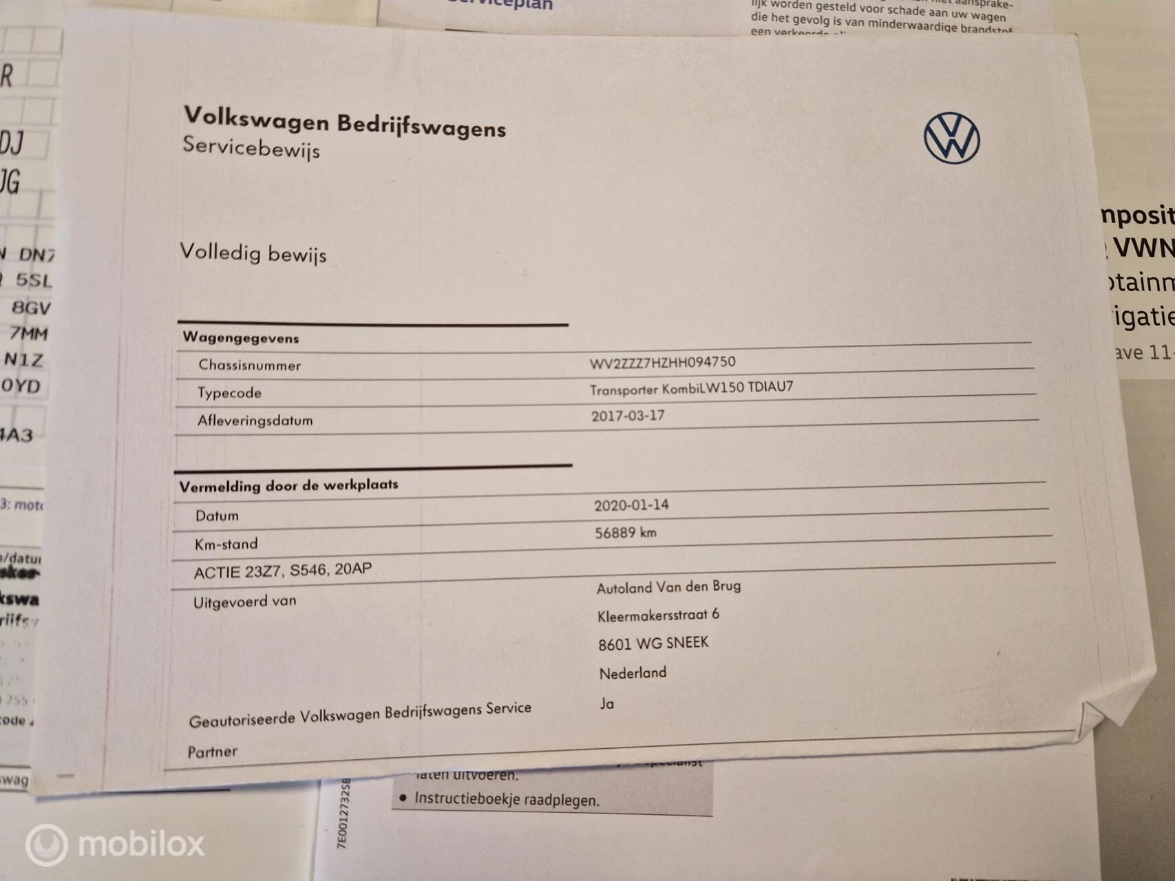 Hoofdafbeelding Volkswagen Transporter
