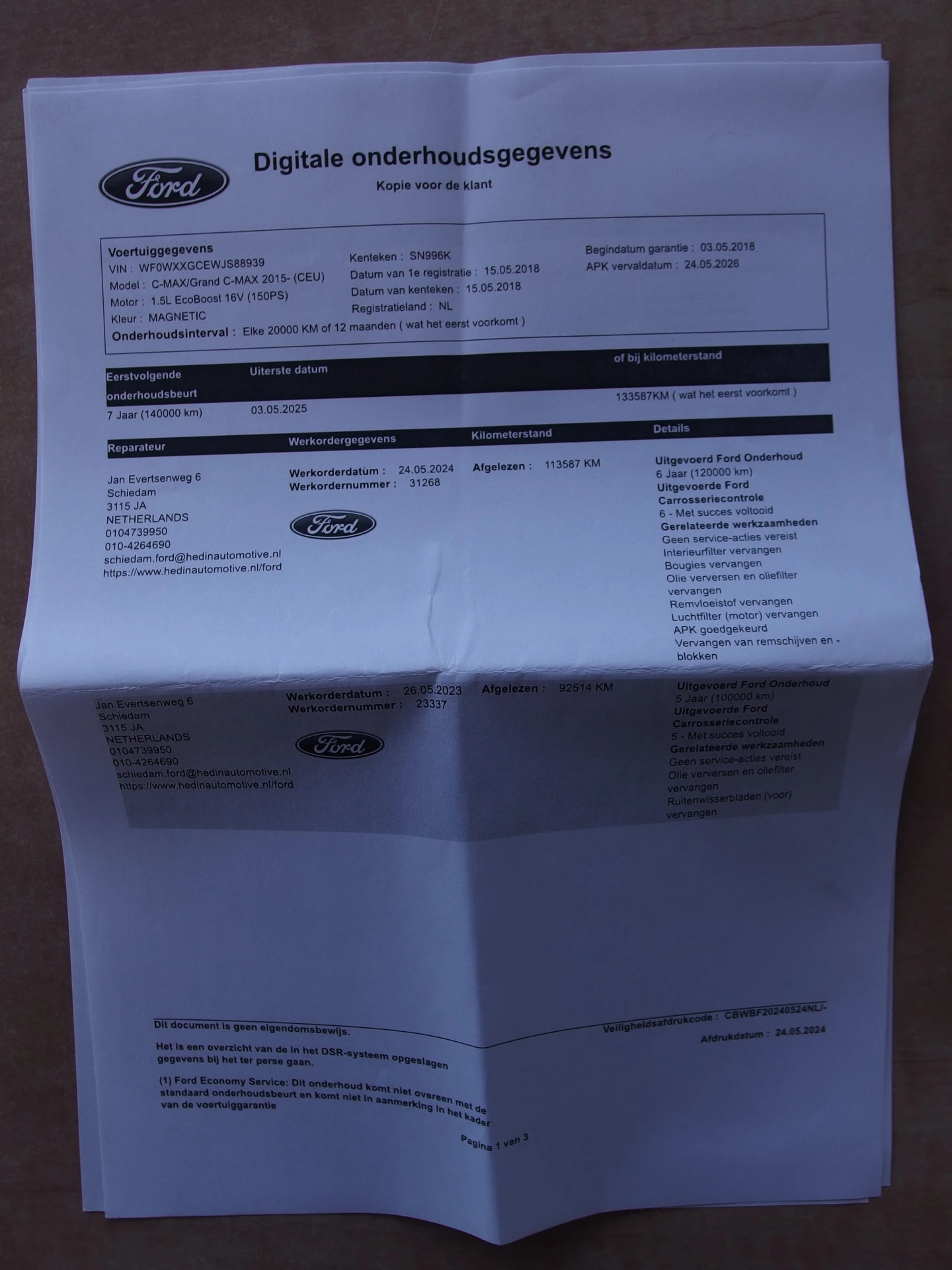 Hoofdafbeelding Ford Grand C-Max