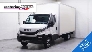 Iveco Daily 35C15 150 pk Bakwagen met Deuren Dubbel lucht achter, Audio, Elek. Pakket, 3-Zits