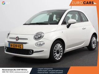 Hoofdafbeelding Fiat 500 Fiat 500 0.9 TwinAir Lounge 80 pk  Airco  Panorama dak  Lichtmetalen velgen  Blue tooth