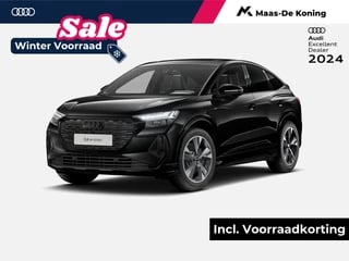 Audi Q4 Sportback e-tron S Edition e-tron 45 286pk Sportback · Assistentiepakket plus · 3-zone airco · Panoramadak