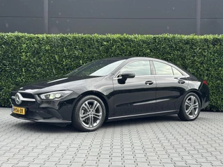 Mercedes CLA-klasse 180 d Business Solution NL AUTO, NAP, NIEUW MODEL, LEDER, CRUISE, NAVI, CAMERA, LED, PDC, ECC-AIRCO, STOELVERWARMING, LICHTMETAAL 17"