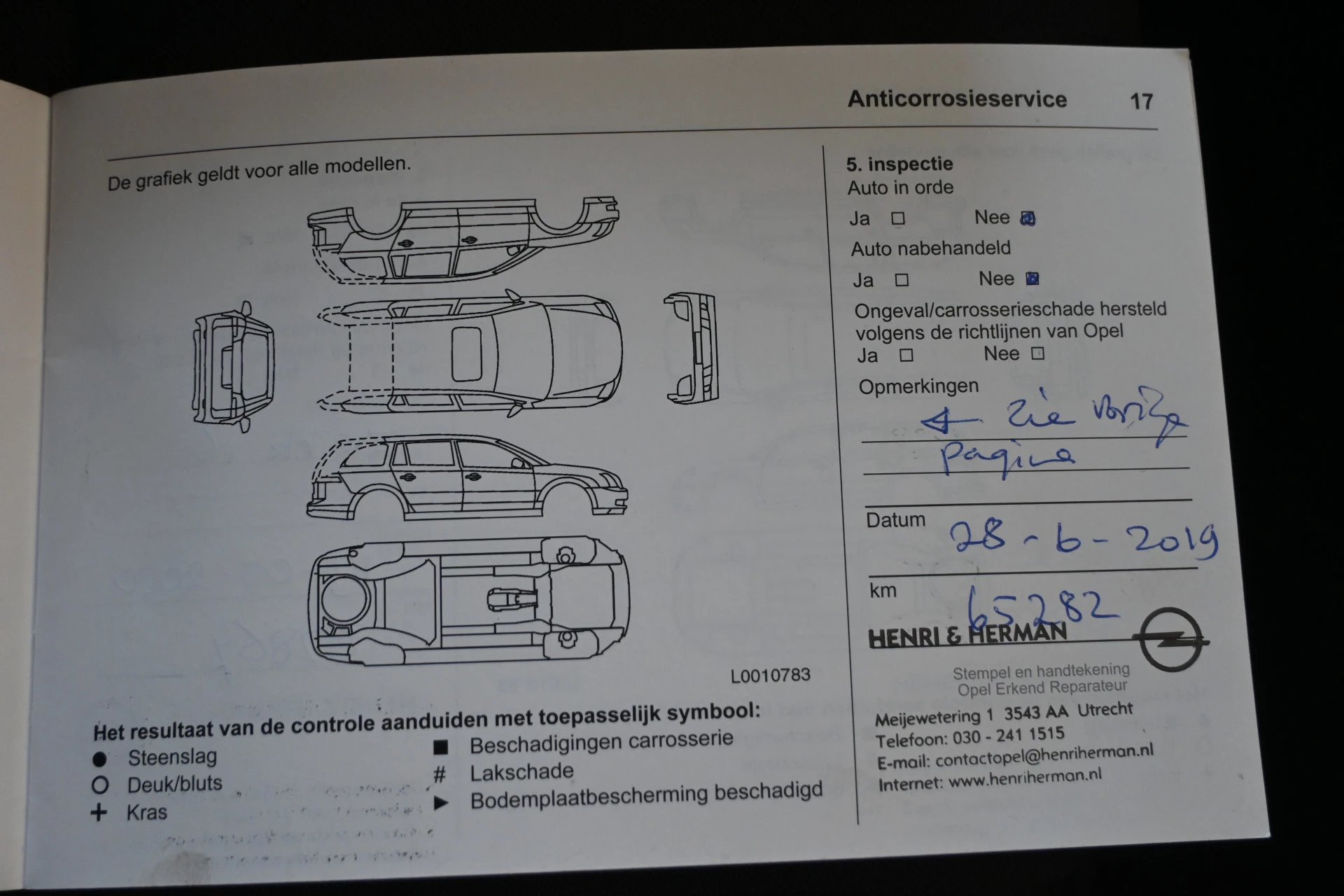 Hoofdafbeelding Opel Zafira