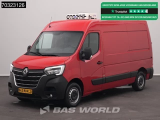 Renault Master 135PK Koelwagen L2H2 Carrier Citimax 400 LED Airco Cruise Camera Parkeersensoren Euro6 Koel Koeler Kühl Kühler Kühlwagen Airco Cruise control