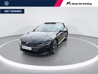 Hoofdafbeelding Volkswagen Arteon Volkswagen Arteon Shooting Brake 1.4 TSI PHEV 218PK R-Line Business DSG · Panoramadak · Camera · Stoel, Stuur & achterbank verwarmd · Apple/Android Car Play · Garantie t/m 11-08-2027 of 100.000km