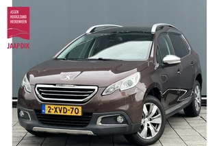 Peugeot 2008 BWJ 10-2014 | 1.2 82PK Allure | PANO DAK | LEDER/STOF | CLIMA | NAVI | CRUISE | PDC | LICHTMETAAL | PRIVACY GLASS