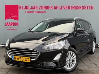 Ford Focus Wagon BWJ 2021 | 1.0T 124PK Titanium X Business | TREKHAAK | CLIMA | NAVI | LEDER/STOF | STOELVERW | CARPLAY | CRUISE |