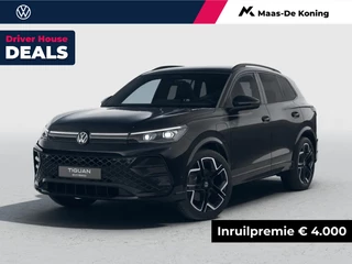 Volkswagen Tiguan R-Line Edition 1.5 eHybrid 204 PK 6 versn.DSG · Black Style Pakket · Panoramaschuif-kanteldak · Trekhaak inklapbaar, met elektrische ontgrendeling, incl. aanhangermanoeuvreerhulp Trailer Assist · Prijs is inclusief inruilpremie ·