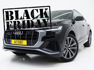 Audi Q8 55 TFSI e quattro Pro Line S | Luchtvering | Panoramadak | B&O | 360 | Head Up | Trekhaak