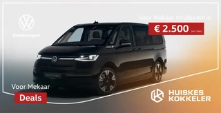 Volkswagen Multivan 1.5 245pk DSG eHybrid L2 Bulli Edition 4Motion > € 2.500,= Inruilpremie + € 1.800,= eindejaarsbonus < | Trekhaak | Elektrische deuren + achterklep | 19"Wielen | Stoelverwarming |