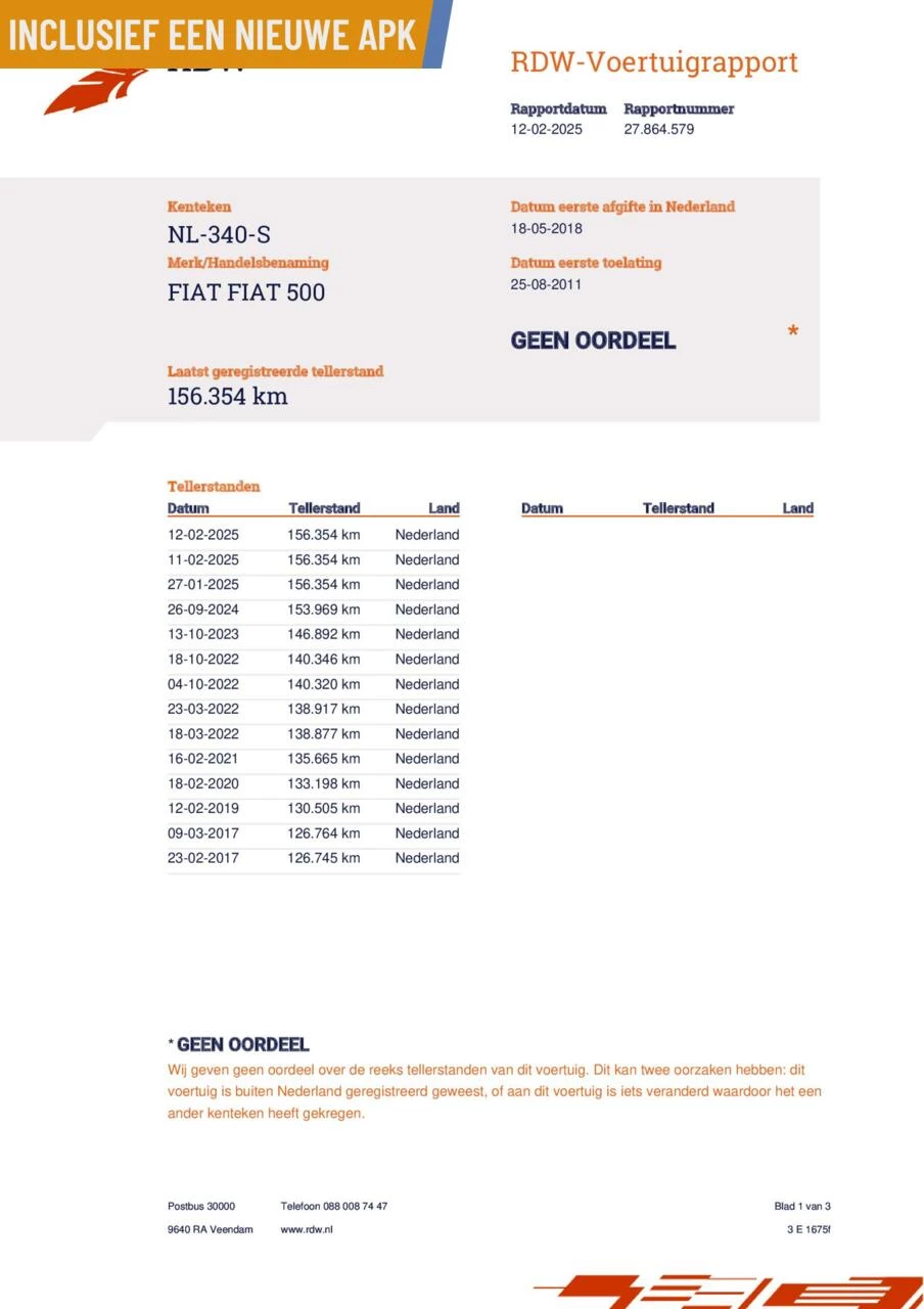 Hoofdafbeelding Fiat 500