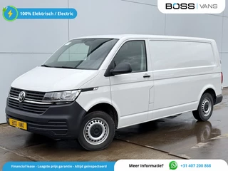 Hoofdafbeelding Volkswagen e-Transporter Volkswagen e-Transporter 113PK 138KM WLTP 37,3kWh 100% Elektrisch ABT E-transporter 3 Stoelen Airco Parkeersensoren voor achter