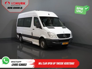 Mercedes-Benz Sprinter 313 2.2 CDI Aut. L2H2 € 10.648 Incl. BTW EXPORT Combi/ 9 Persoons/ Kombi/ 9P/ Airco/ Rolstoellift/ Electr. deur/