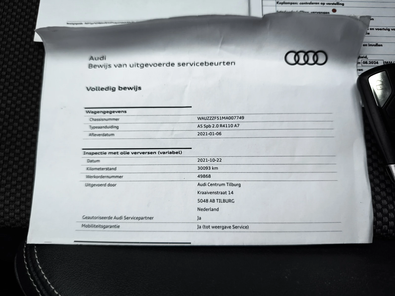 Hoofdafbeelding Audi A5