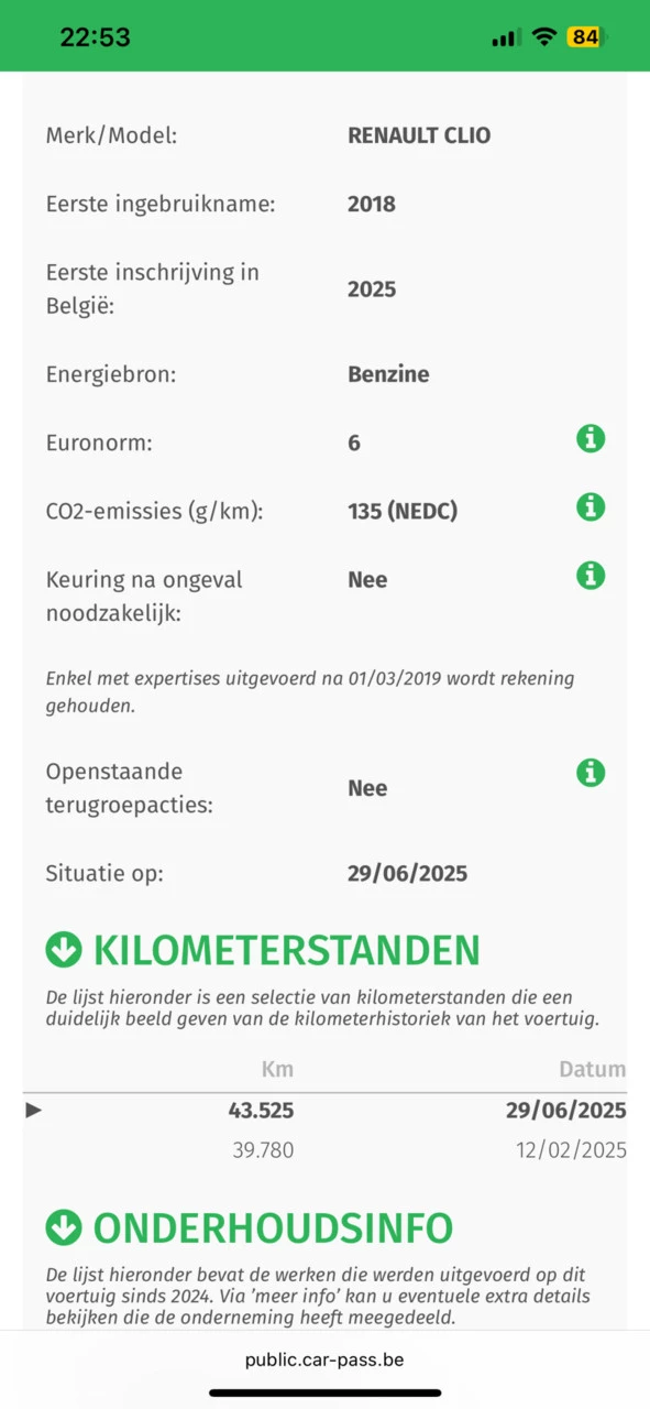 Hoofdafbeelding Renault Clio