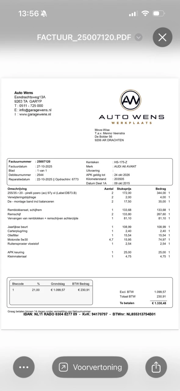 Hoofdafbeelding Audi A6