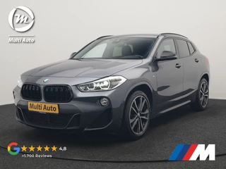 BMW X2 sDrive18i M Sport 140pk Dealer O.H. | Camera | Lederen Sportstoelen Verwarmd | Led Koplampen | Sfeerverlichting | Standkachel | Navigatie | DAB | 19''L.M. |