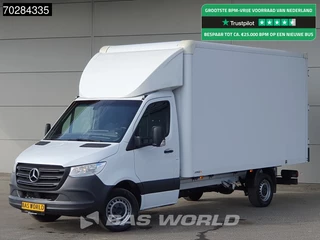 Mercedes Sprinter 317 CDI Automaat Bakwagen Achterdeuren Airco Camera Euro6 Meubelbak Koffer 21m3 Airco