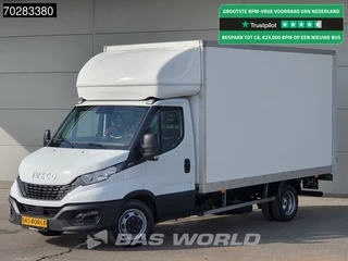 Iveco Daily 35C16 3.0L Laadklep Zijdeur Bakwagen Dubbellucht Airco Cruise Camera Euro6 Meubelbak Koffer 20m3 Airco Cruise control