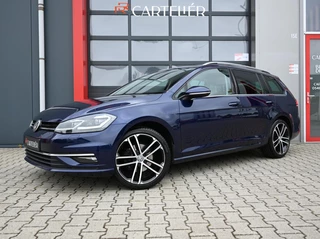Volkswagen Golf Variant 1.5 TSI Highline Business R | Alcantara | Adaptive Cruise | Navi | Massage | Carplay / Android | Trekhaak | Led | Nieuwe Distrubitieriem | 18'' Bridgestone | PDC | Draadloos opladen