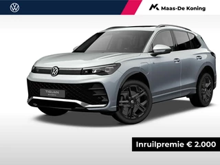 Volkswagen Tiguan R-Line-Edition 1.5 eHybrid 204 pk 6 versn. DSG  · Black style pakket · Comfort pakket · Trekhaak incl. aanhangermanoeuvreerhulp (trailer assist) · Velgen 'york', 20 inch lichtmetaal in zwart ·