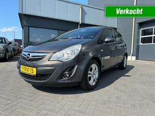 Opel Corsa 1.2-16V Design Edition Grijs Automaat 5drs, Airco, Cruise contro