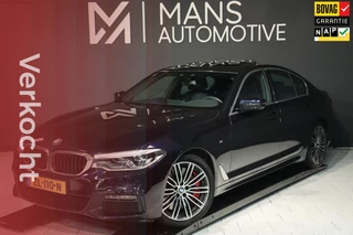 BMW 5-serie 520i M Sport / PANO / 2X MEMORY / NAP / CAMERA / DEALER SERVICE!