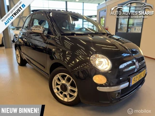 Fiat 500 1.2 Lounge Automaat|Pano|ParkeerSensoren|Carplay|