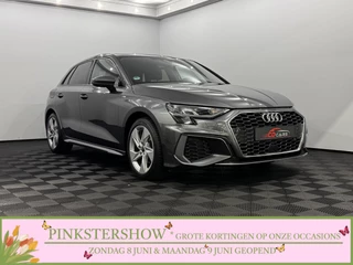 Audi A3 Sportback 30 TFSI S-line Airco, Navi, Parkeersensoren, Virtual desk, Cruise control, Stoelverwarming, A start stop
