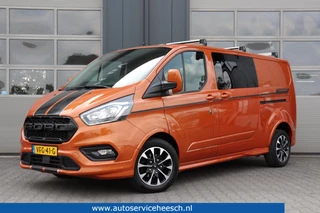 Ford Transit Custom 320 2.0 TDCI L2H1 SPORT l DUBBEL CABINE l AIRCO l NAVI l CAMERA l CRUISE CONTROL