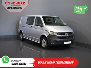 Volkswagen Transporter T6.1 2.0 TDI 150 pk L2 DC Dubbel Cabine 4Motion/ 4x4/ Standkachel/ 2.5t Trekverm./ Cruise/ 4-motion