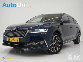 Škoda Superb Combi 1.4 TSI iV Laurent & Clement | Panoramadak | Adaptive Cruise | Leder | 360 | Canton | Trekhaak