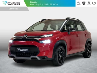 Hoofdafbeelding Citroën C3 Aircross Citroen C3 Aircross 1.2 PureTech Shine 130PK | Automaat | Leder | Elektrisch dakraam | Navigatie | Voorruitverwarming | Stoelverwarming |