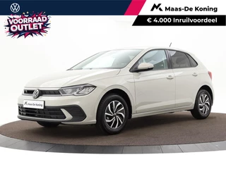 Volkswagen Polo Life Edition 1.0 TSI 95 pk 5 versn. Hand · Achteruitrijcamera · Voorraad OUTLET · Prijs is inclusief inruilpremie ·