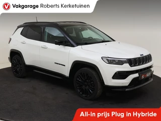 Hoofdafbeelding Jeep Compass Jeep Compass 4xe 240 Plug In Hybride S Leder Stoelkoeling 360 Camera All Seas