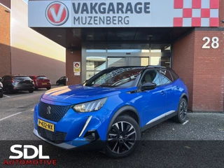 Peugeot e-2008 EV GT Pack 50 kWh // SCHUIF-KANTELDAK // DODEHOEK // LEDER-ALCANTARA // FULL LED // ADAPT. CRUISE // KEYLESS //