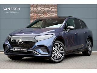 Hoofdafbeelding Mercedes-Benz EQS Mercedes-Benz EQS SUV 450 4MATIC AMG Line 7-Persoons 108 kWh | Airmatic | Achterasbesturing | MBUX Hyperscreen | Distronic+ | Massage | Stoelventilatie | Memory | HUD | Trekhaak | Burmester |