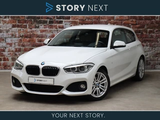 BMW 1 Serie 118i Executive M Sport Pakket 3 deurs / Navigatie / LED / Sportstoelen / Climate Control / Bluetooth / 17 Inch / Trekhaak / Hifi / Parkeersensoren / Cruise Control