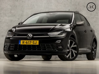 Volkswagen Polo 1.0 TSI R-Line Sport Automaat (SCHUIFDAK, APPLE CARPLAY, GRILLE VERLICHT, IQ LIGHT, KEYLESS, SPORTSTOELEN, ALCANTARA, STOELVERWARMING, SFEERVERLICHTING, DODEHOEK DETECTOR, NIEUWSTAAT)