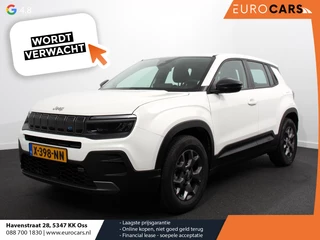 Hoofdafbeelding Jeep Avenger Jeep Avenger Longitude 54 kWh | Navigatie | Apple Carplay/ Android Auto | Parkeersensor achter | Cruise Control | Stoelverwarming | Full LED | Virtual Cockpit | Climate Control |