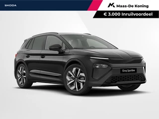 Hoofdafbeelding Škoda Elroq Škoda Elroq Sportline Elektromotor 150 kW/204 PK SUV | Black Magic | 20 inch Vega Velgen | Private lease v.a. €481,- p/m | €3000,- inruilpremie