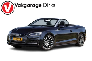 Audi A5 Cabriolet 2.0 40 TFSI S-Line ✅ Full-LED ✅ Leder ✅ Stoelverwarming