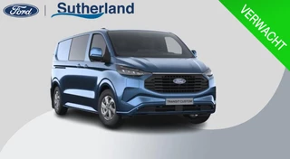 Ford Transit Custom 320 2.5 PHEV L2H1 Limited DC 233pk | Dubbele zijschuifdeur | 12-weg verstel- en verwarmbare AGR Stoelen | Inklapbare trekhaak | 17 inch lichtmetalen velgen | Driver Assistance Pack Premium  | Verwarmbaar stuurwiel | Bekleding zijwand en achterdeuren (volledig),