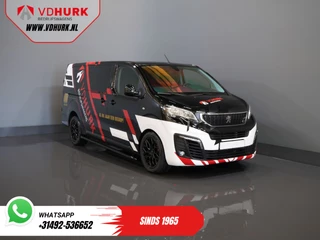 Peugeot Expert 2.0 HDI 180 pk Aut. DC Dubbel Cabine (DEMO) BPM VRIJ! NL Auto/ 18" LMV/ Carplay/ Camera/ Navi/ PDC/ Spoiler/ Trekhaak